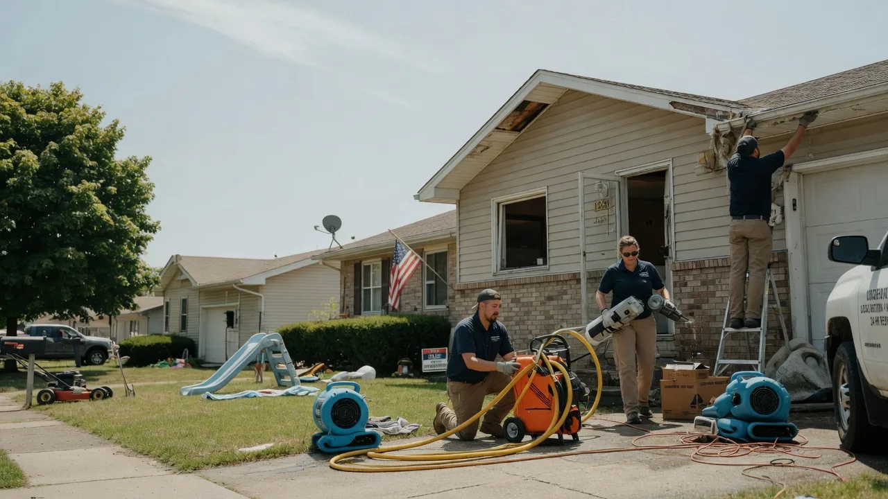Water Damage Restoration in Aurora, IL near me